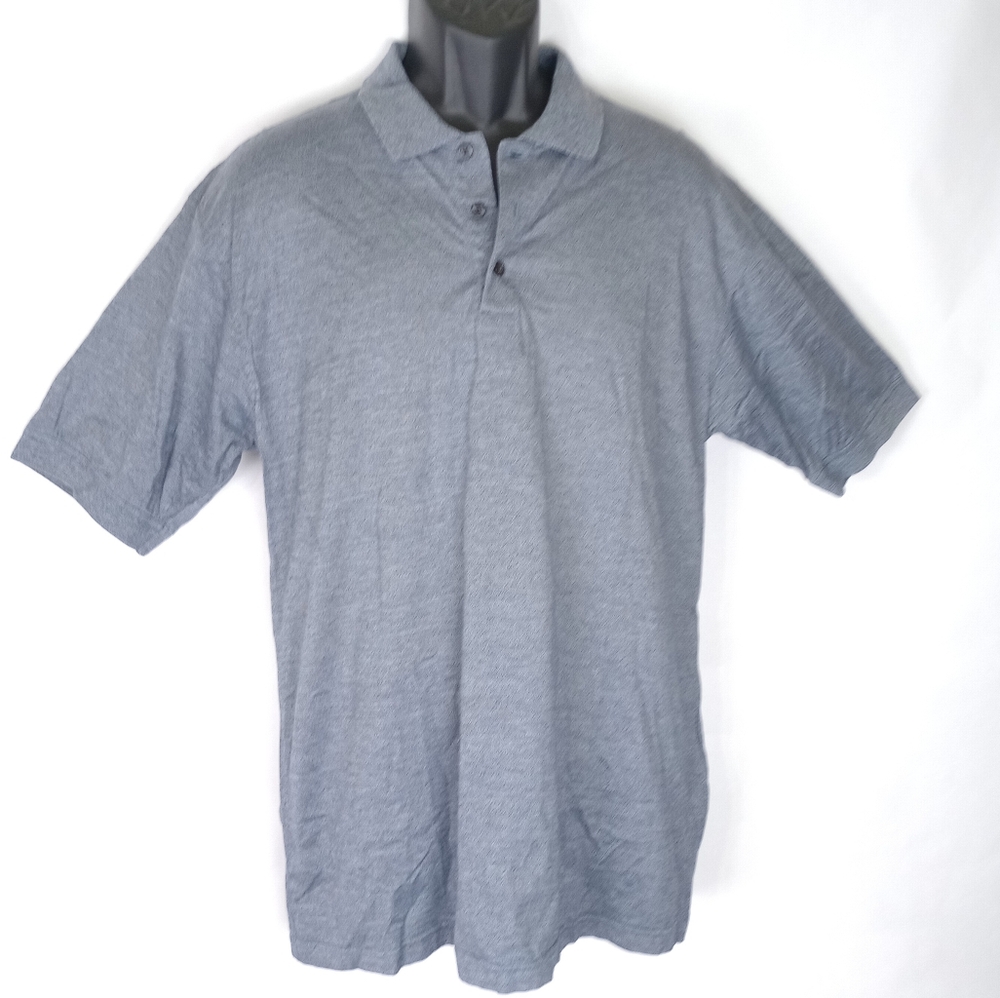 Men's Golf Bolle Polo Shirt Size Medium Gray
